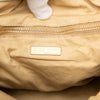 Miu Miu Laser Cut Suede Bamboo Top Handle Bag Secondhand