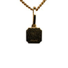 Triomphe Plate Pendant Necklace - '10s Second-hand