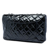 Chanel Jumbo Quilted Patent 3 Compartment Flap Secondhand