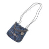 Chanel Mini Denim Stitched 22 Handbag Secondhand