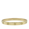 Cartier 18K Yellow Gold Classic Love Bracelet Secondhand