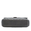 Saint Laurent Medium Chevron Sheepskin Monogram College Satchel Secondhand