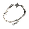 Secondhand Louis Vuitton Silver Plated LV Instinct Bracelet