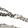 Secondhand Louis Vuitton Silver Plated LV Instinct Bracelet