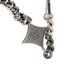 Secondhand Louis Vuitton Silver Plated LV Instinct Bracelet