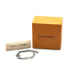 Secondhand Louis Vuitton Silver Plated LV Instinct Bracelet