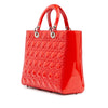 Dior Large Patent Cannage Lady Dior Secondhand