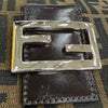 Fendi Zucca Canvas Shoulder Bag Secondhand