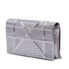 Dior Metallic Patent Microcannage Diorama Wallet on Chain Secondhand