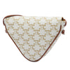 Celine Triomphe Coated Canvas Triangle Crossbody Secondhand