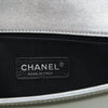 Chanel Small Bicolor Quilted Metallic Patent Boy Flap Secondhand