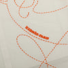 Hermès Embroidered Coup de Fouet Cotton Handkerchief Secondhand