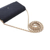 Chanel Bicolor Satin Diamond Stitch Wallet On Chain Secondhand