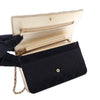 Chanel Bicolor Satin Diamond Stitch Wallet On Chain Secondhand