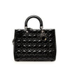 Dior Large Patent Cannage Lady Dior Secondhand