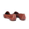 Secondhand Prada Vintage Brown Exotic Leather Loafers - '90s
