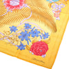 Secondhand Hermès Vintage “Fleurs De L’opéra” Yellow Silk Carré 90 Scarf By Julia Abadie