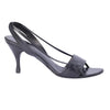 Secondhand Gucci Black Leather Strappy Slingback Sandals - '90s