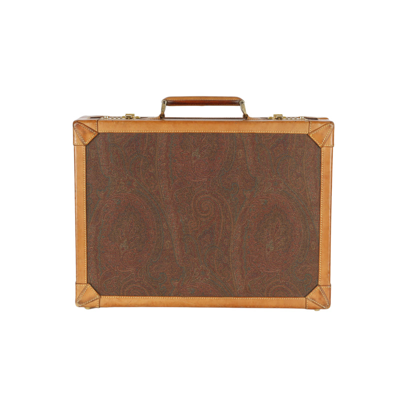 Secondhand Etro Paisley Printed Small Trunk with Locker