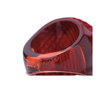 Secondhand Lalique Bague Serpent Ruby 55 Size 7 Red Crystal Ring Snake Jewelry Mib - '00s