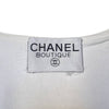 Chanel White Double Breasted Linen Jacket - '90s Second hand