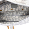 Dior Oblique Embroidered Canvas Saddle Bag Secondhand
