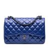 Chanel Jumbo Classic Patent Double Flap Secondhand