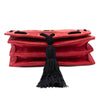 Saint Laurent Suede Monogram Fetish Tassel Crossbody Secondhand