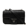 Prada Nappa Gaufre Chain Flap Secondhand