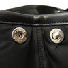 Prada Soft Calf Trimmed Tessuto Satchel Secondhand