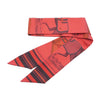Hermes Silk Twilly Red secondhand