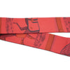 Hermes Silk Twilly Red secondhand