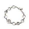 Chanel CC Plated No. 5 Cutout Charms Chain Bracelet Secondhand