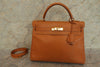 Secondhand Hermes Kelly Handbag Box Calf
