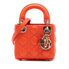 Dior Micro Lambskin Cannage Lady Dior Secondhand