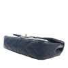 Chanel Paris Salzburg Medium Patent and Goatskin CC Eyelet Flap Secondhand