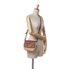 Secondhand Prada Raffia Vitello Flap Crossbody