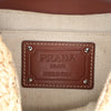 Secondhand Prada Raffia Vitello Flap Crossbody