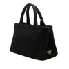 Prada Small Canvas Canapa Logo Satchel Secondhand
