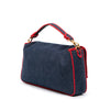 Secondhand Fendi Large Denim Baguette Satchel