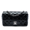 Chanel Mini Rectangular Classic Patent Single Flap Secondhand