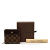 Louis Vuitton Damier Ebene Compact Zip Wallet Secondhand