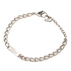 Dior Brass Logo Chain Link Bracelet Secondhand