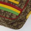 Christian Dior Vintage Rasta Crossbody Bag Diorissimo Canvas