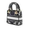 Dior Mini Embroidered Canvas Petites Fleurs Lady D Lite Secondhand