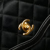 Chanel CC Quilted Satin Bijoux Chain Single Flap Secondhand