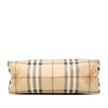 Burberry Haymarket Check Coated Canvas Pouch Secondhand