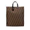 Secondhand Fendi Zucca Canvas Shopping Tote
