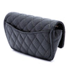 Chanel CC Quilted Caviar Sunglasses Case with Chain Secondhand