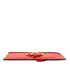 Valentino Leather VRing Clutch Secondhand